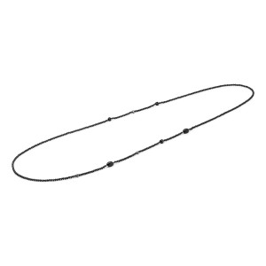 Colier lung 140 cm cu onix, spinel si terahertz DiAmanti 244-43-G (Argint 925‰ 0,2 g.)